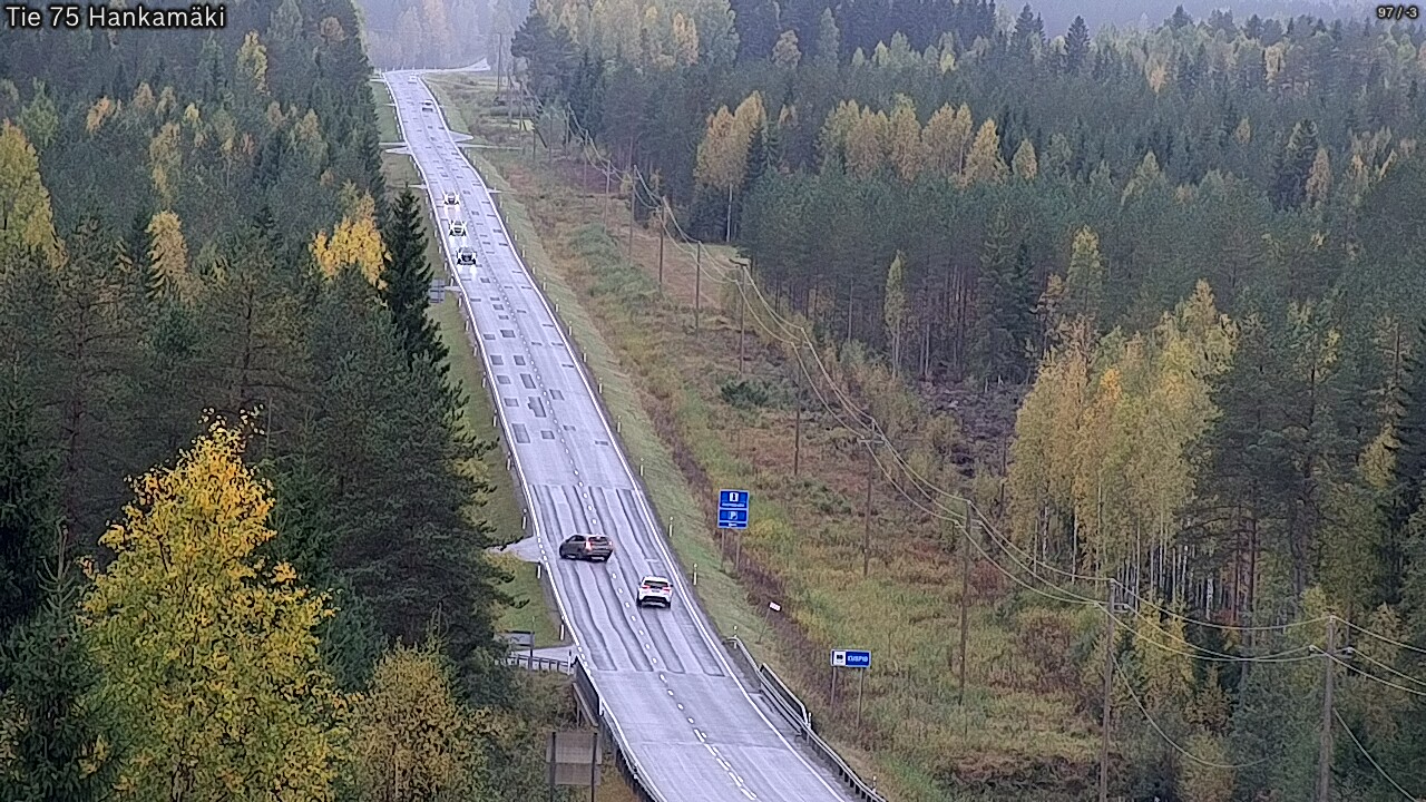 Kelikamerat Kuva Tie 75 Rautavaara, Hankamäki, Rautavaara, Pohjois-Savo