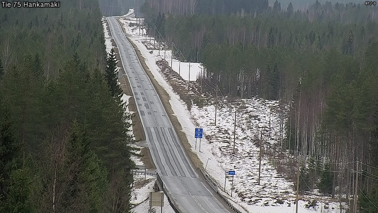 Kelikamerat Kuva Tie 75 Rautavaara, Hankamäki, Rautavaara, Pohjois-Savo