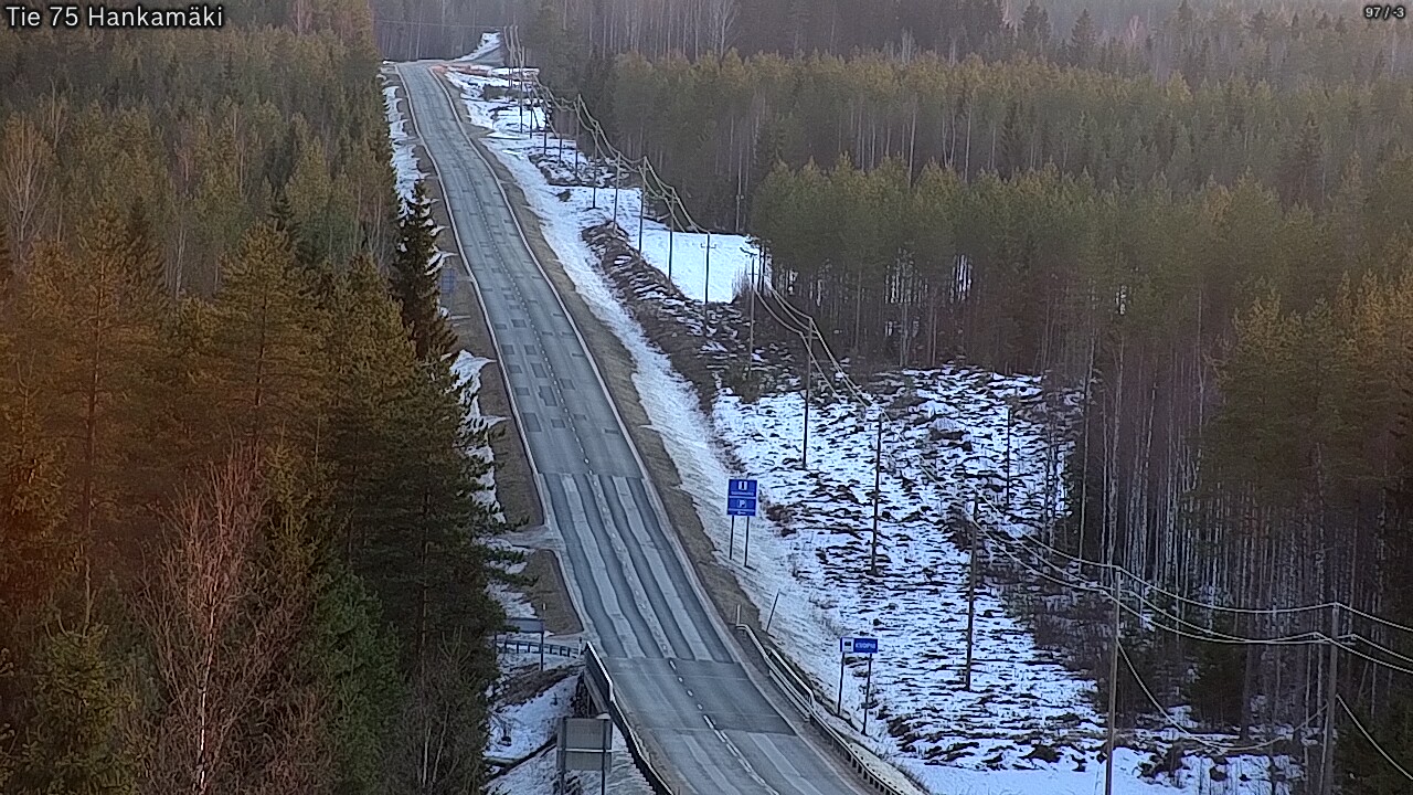 Kelikamerat Kuva Tie 75 Rautavaara, Hankamäki, Rautavaara, Pohjois-Savo