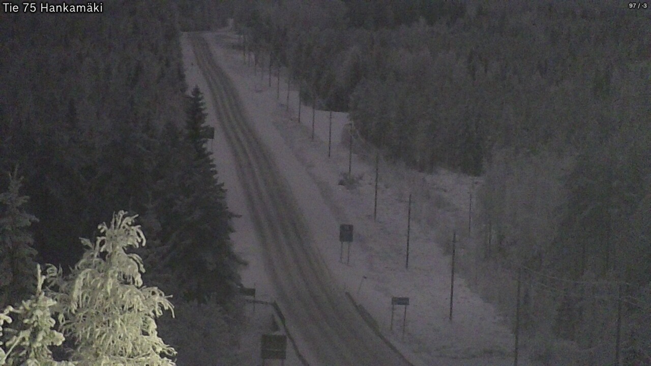 Kelikamerat Kuva Tie 75 Rautavaara, Hankamäki, Rautavaara, Pohjois-Savo