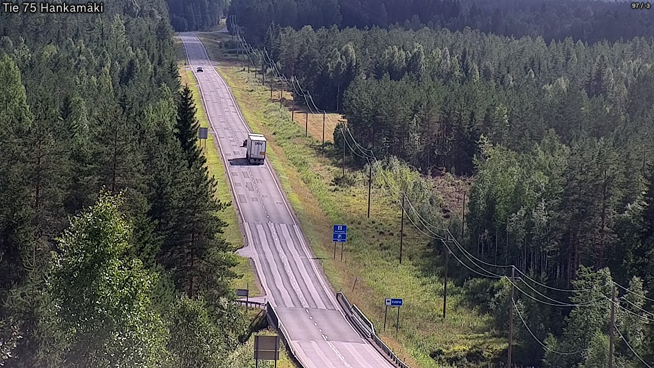 Kelikamerat Kuva Tie 75 Rautavaara, Hankamäki, Rautavaara, Pohjois-Savo