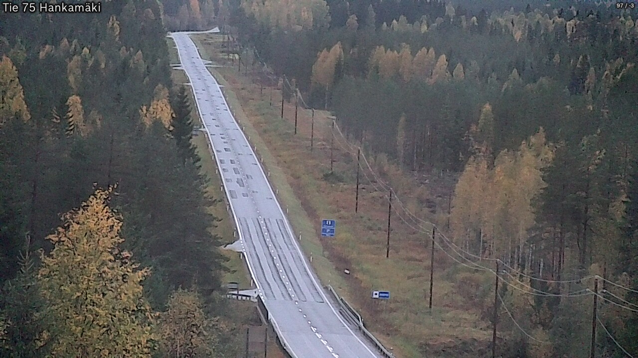 Kelikamerat Kuva Tie 75 Rautavaara, Hankamäki, Rautavaara, Pohjois-Savo