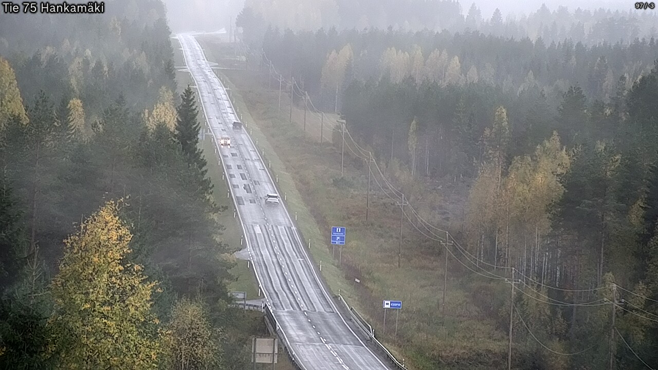 Weather Camera Image Road 75 Rautavaara, Hankamäki, Rautavaara, Pohjois-Savo