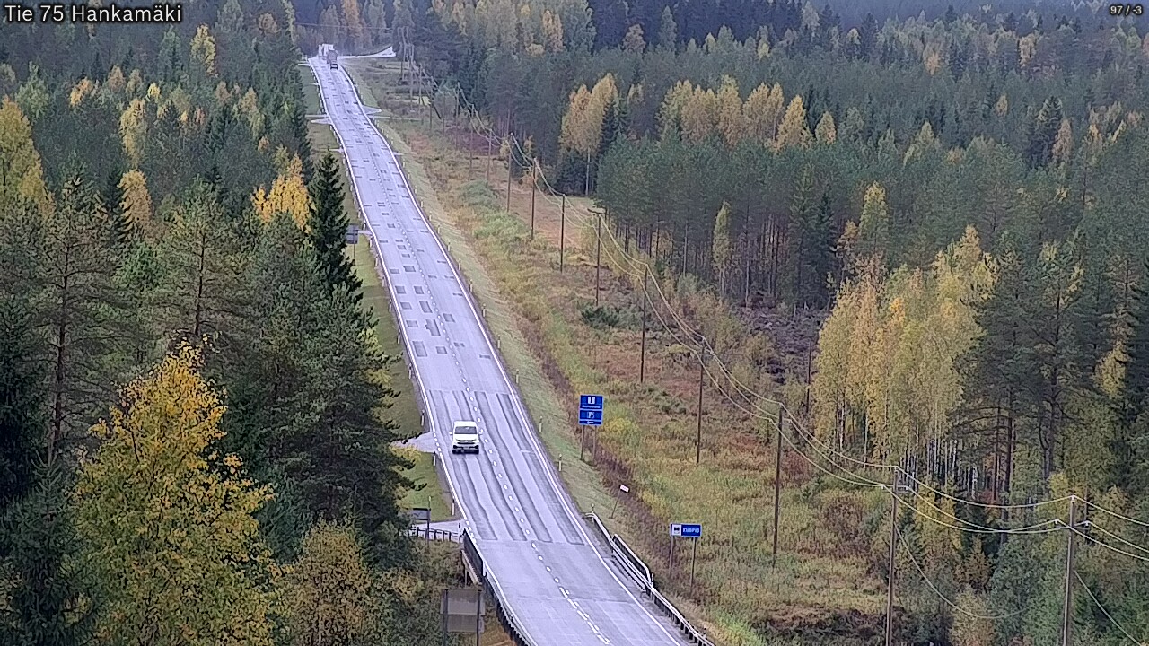 Kelikamerat Kuva Tie 75 Rautavaara, Hankamäki, Rautavaara, Pohjois-Savo