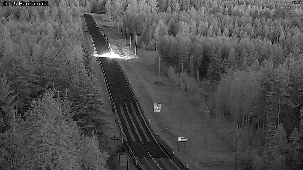 Kelikamerat Kuva Tie 75 Rautavaara, Hankamäki, Rautavaara, Pohjois-Savo