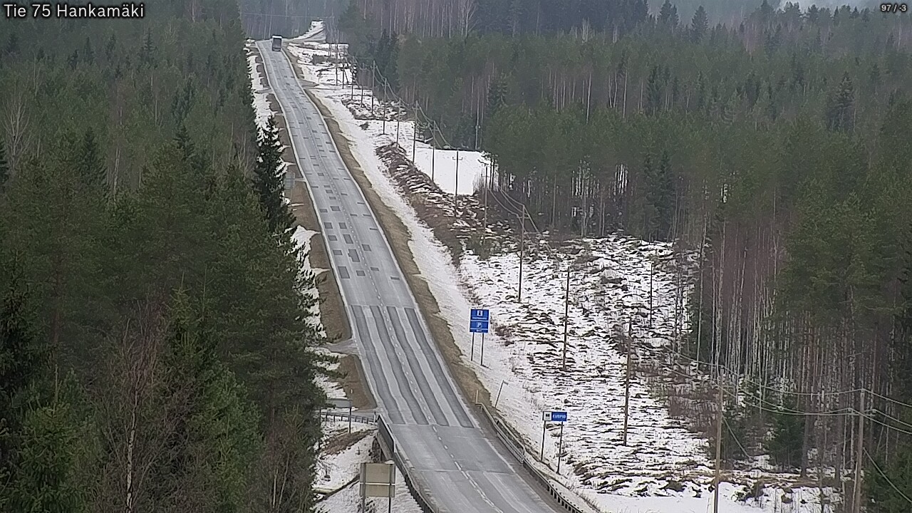 Kelikamerat Kuva Tie 75 Rautavaara, Hankamäki, Rautavaara, Pohjois-Savo