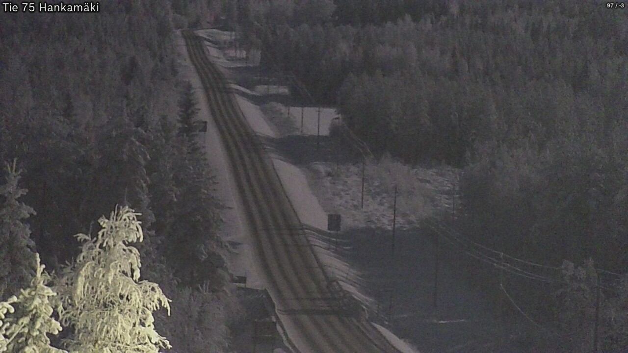 Weather Camera Image Road 75 Rautavaara, Hankamäki, Rautavaara, Pohjois-Savo