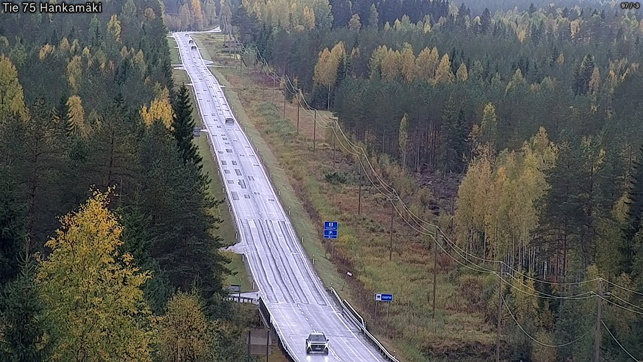 Kelikamerat Kuva Tie 75 Rautavaara, Hankamäki, Rautavaara, Pohjois-Savo