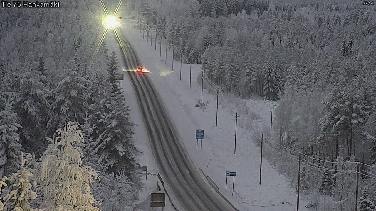Kelikamerat Kuva Tie 75 Rautavaara, Hankamäki, Rautavaara, Pohjois-Savo