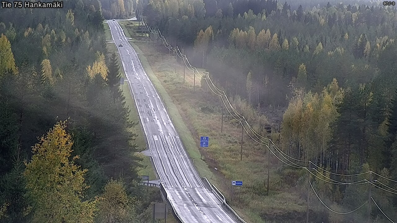 Kelikamerat Kuva Tie 75 Rautavaara, Hankamäki, Rautavaara, Pohjois-Savo