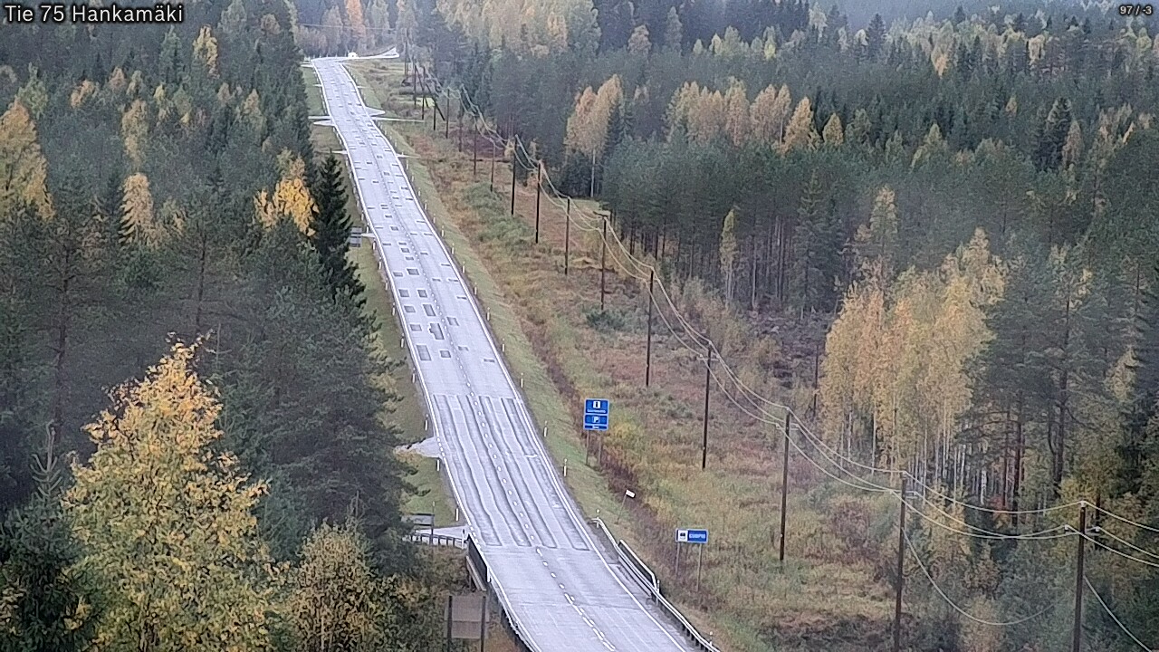 Kelikamerat Kuva Tie 75 Rautavaara, Hankamäki, Rautavaara, Pohjois-Savo