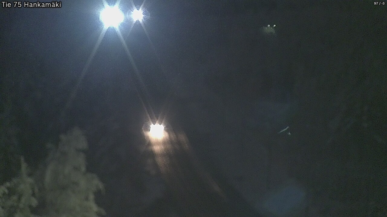 Weather Camera Image Väg 75 Rautavaara, Hankamäki, Rautavaara, Pohjois-Savo