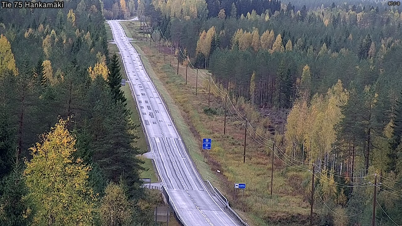Weather Camera Image Road 75 Rautavaara, Hankamäki, Rautavaara, Pohjois-Savo