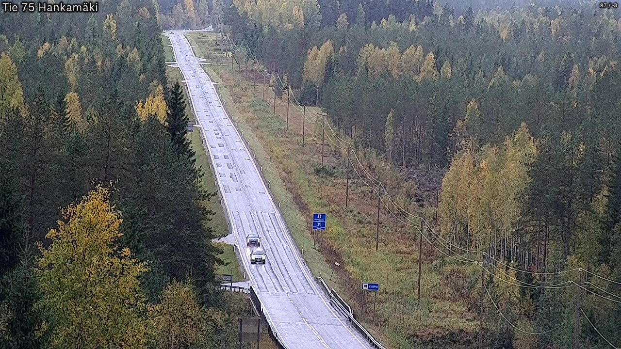Kelikamerat Kuva Tie 75 Rautavaara, Hankamäki, Rautavaara, Pohjois-Savo