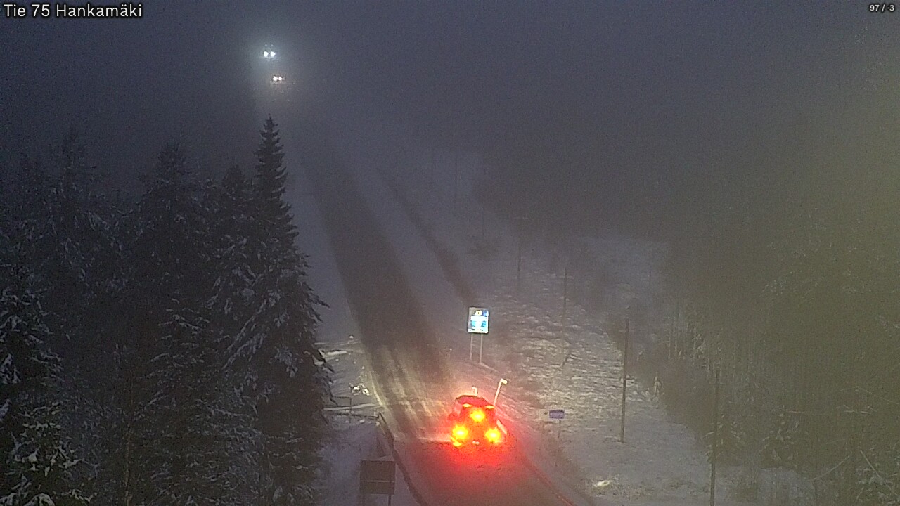 Weather Camera Image Road 75 Rautavaara, Hankamäki, Rautavaara, Pohjois-Savo