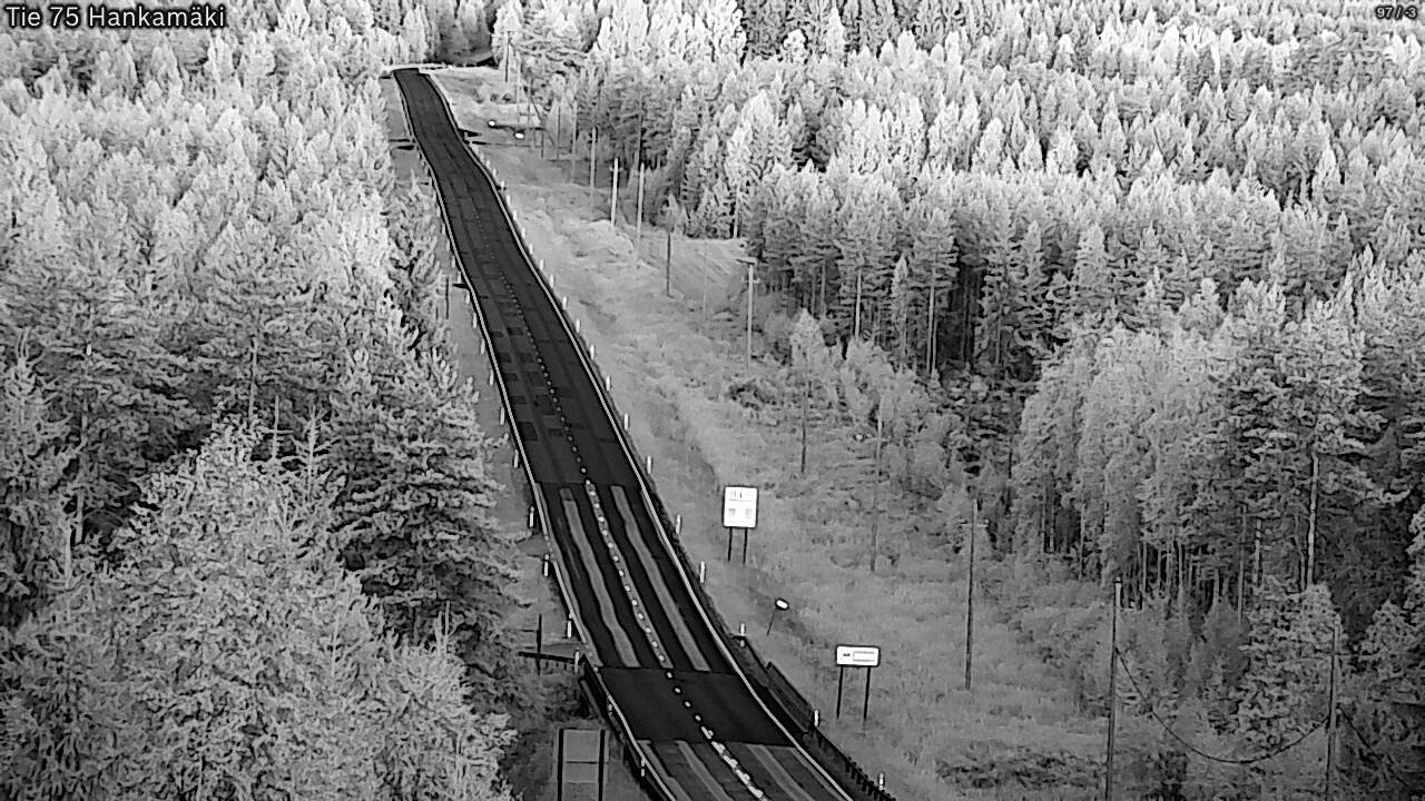Kelikamerat Kuva Tie 75 Rautavaara, Hankamäki, Rautavaara, Pohjois-Savo
