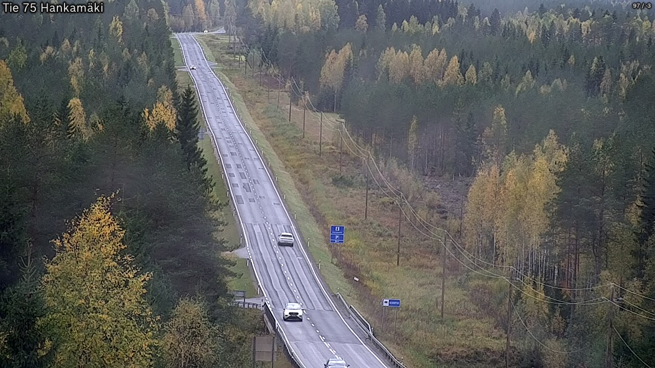 Weather Camera Image Road 75 Rautavaara, Hankamäki, Rautavaara, Pohjois-Savo
