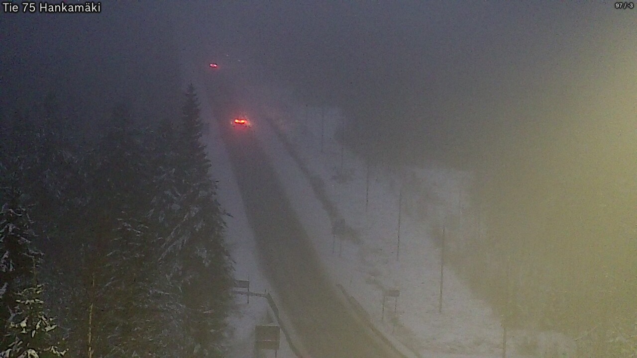 Weather Camera Image Road 75 Rautavaara, Hankamäki, Rautavaara, Pohjois-Savo