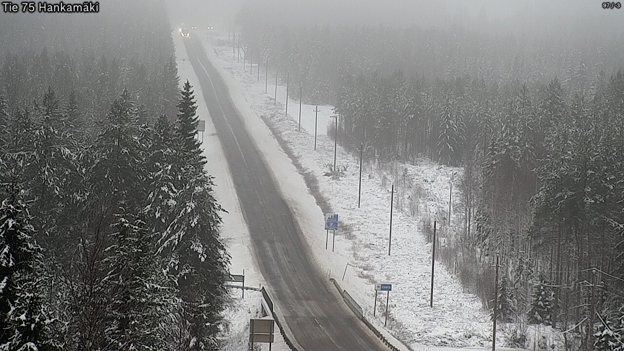 Weather Camera Image Road 75 Rautavaara, Hankamäki, Rautavaara, Pohjois-Savo