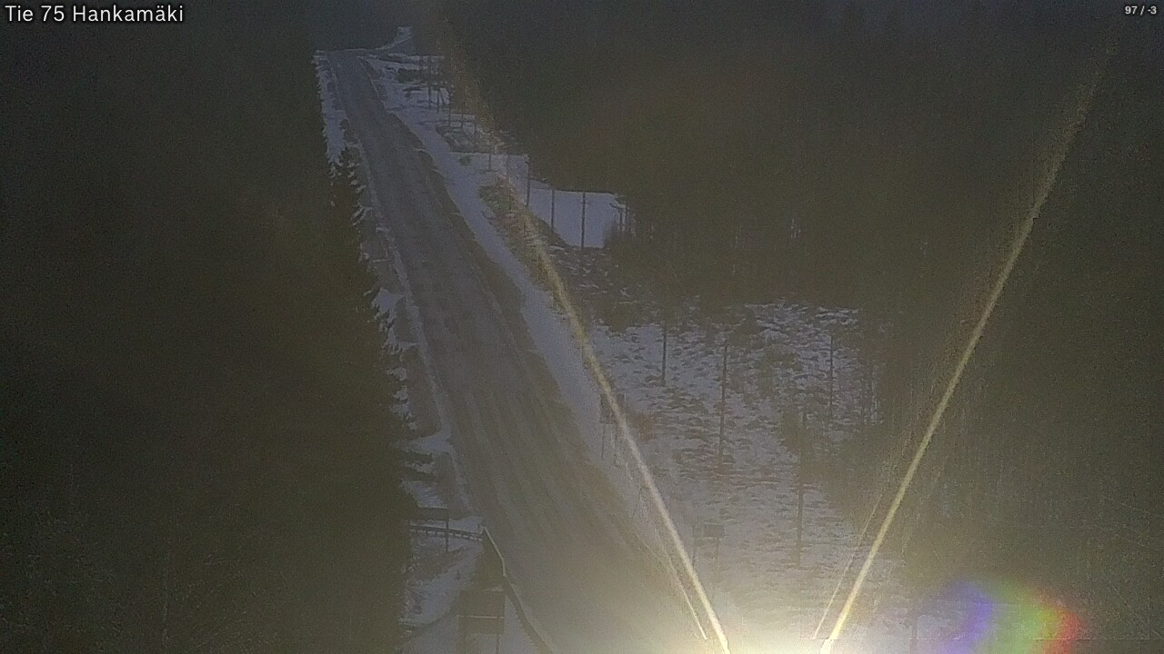 Kelikamerat Kuva Tie 75 Rautavaara, Hankamäki, Rautavaara, Pohjois-Savo