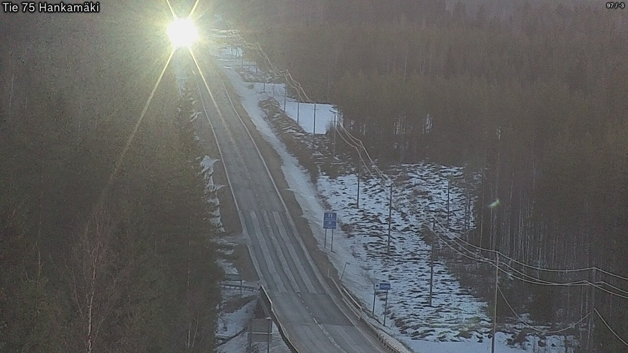 Kelikamerat Kuva Tie 75 Rautavaara, Hankamäki, Rautavaara, Pohjois-Savo