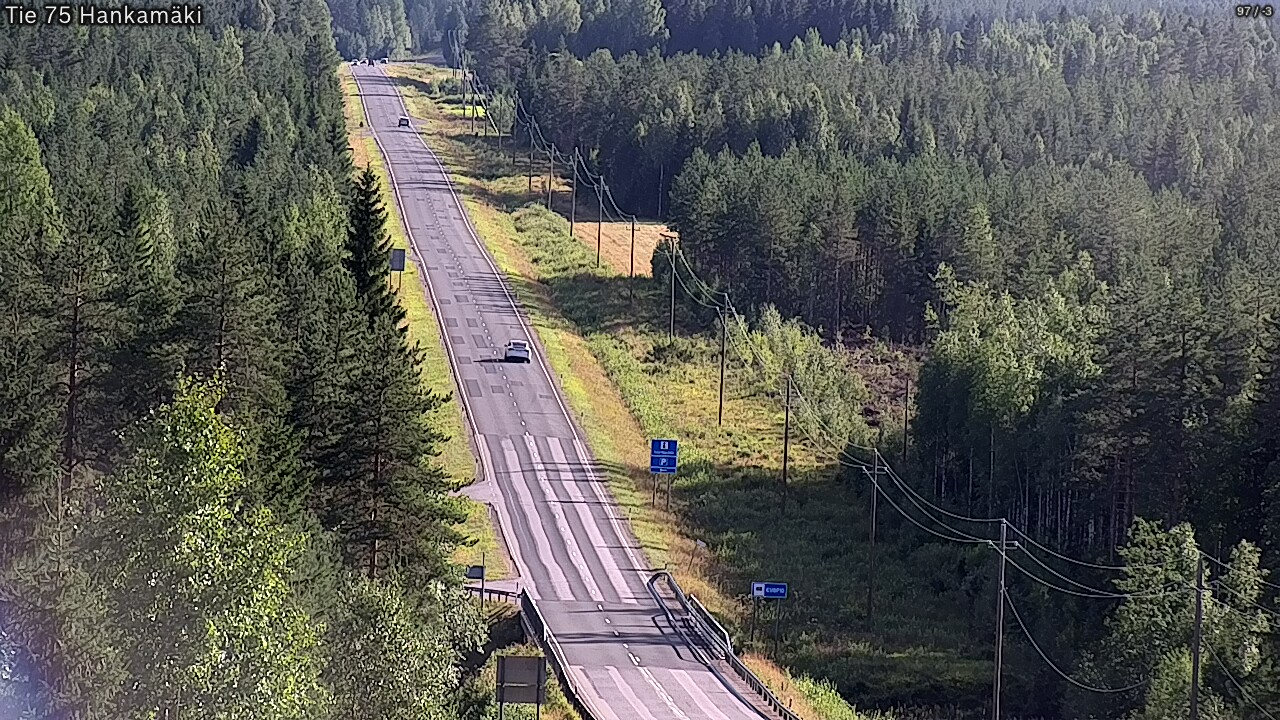 Kelikamerat Kuva Tie 75 Rautavaara, Hankamäki, Rautavaara, Pohjois-Savo