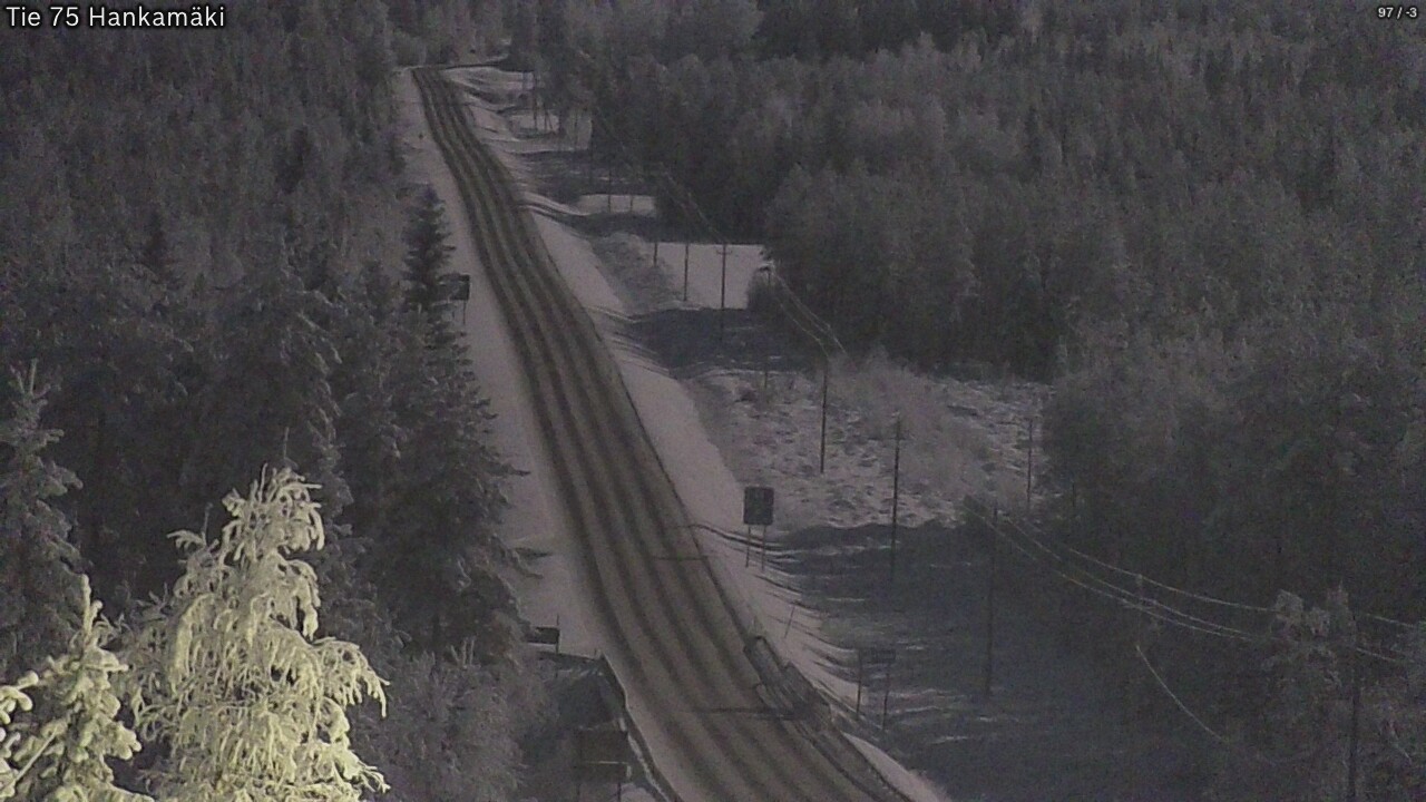 Weather Camera Image Road 75 Rautavaara, Hankamäki, Rautavaara, Pohjois-Savo