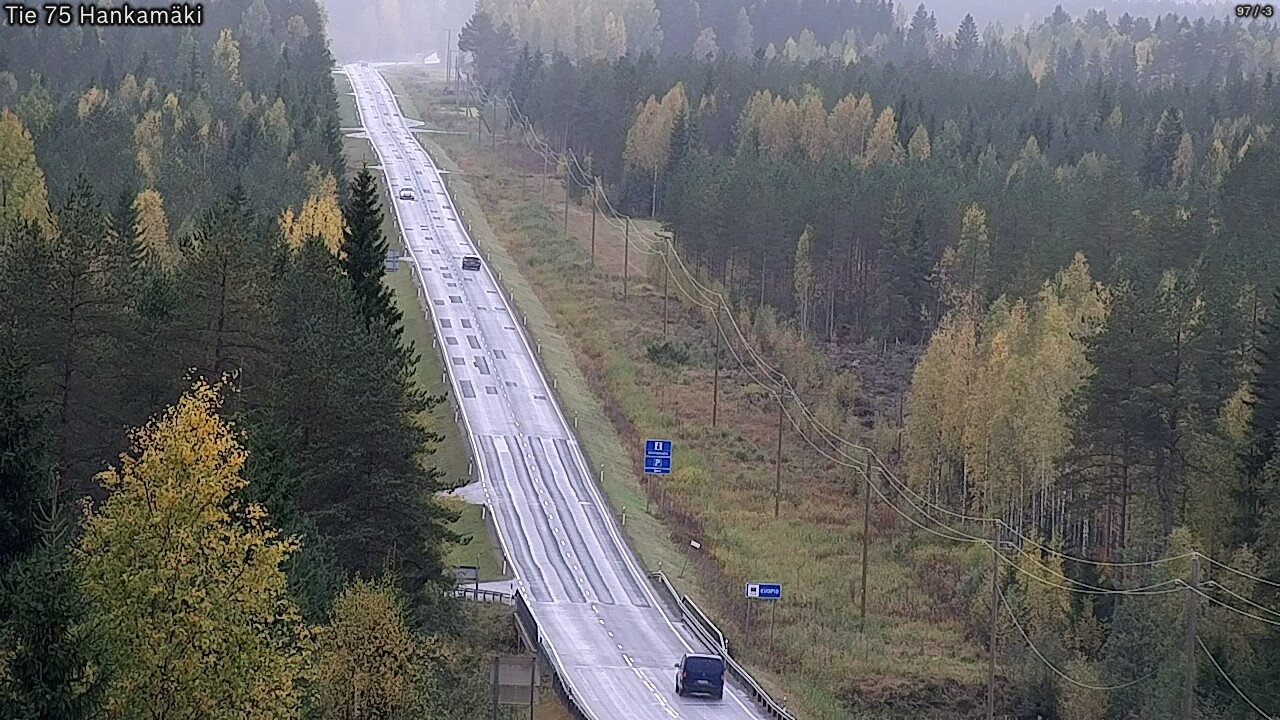 Kelikamerat Kuva Tie 75 Rautavaara, Hankamäki, Rautavaara, Pohjois-Savo