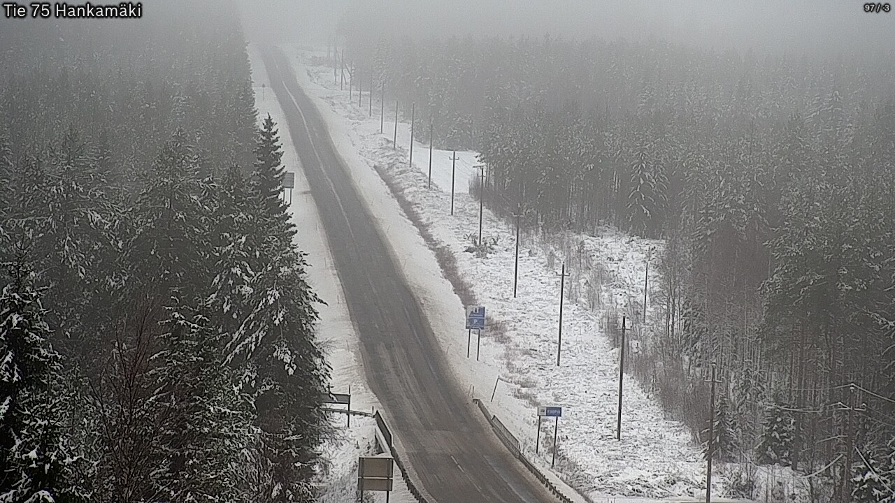 Weather Camera Image Road 75 Rautavaara, Hankamäki, Rautavaara, Pohjois-Savo