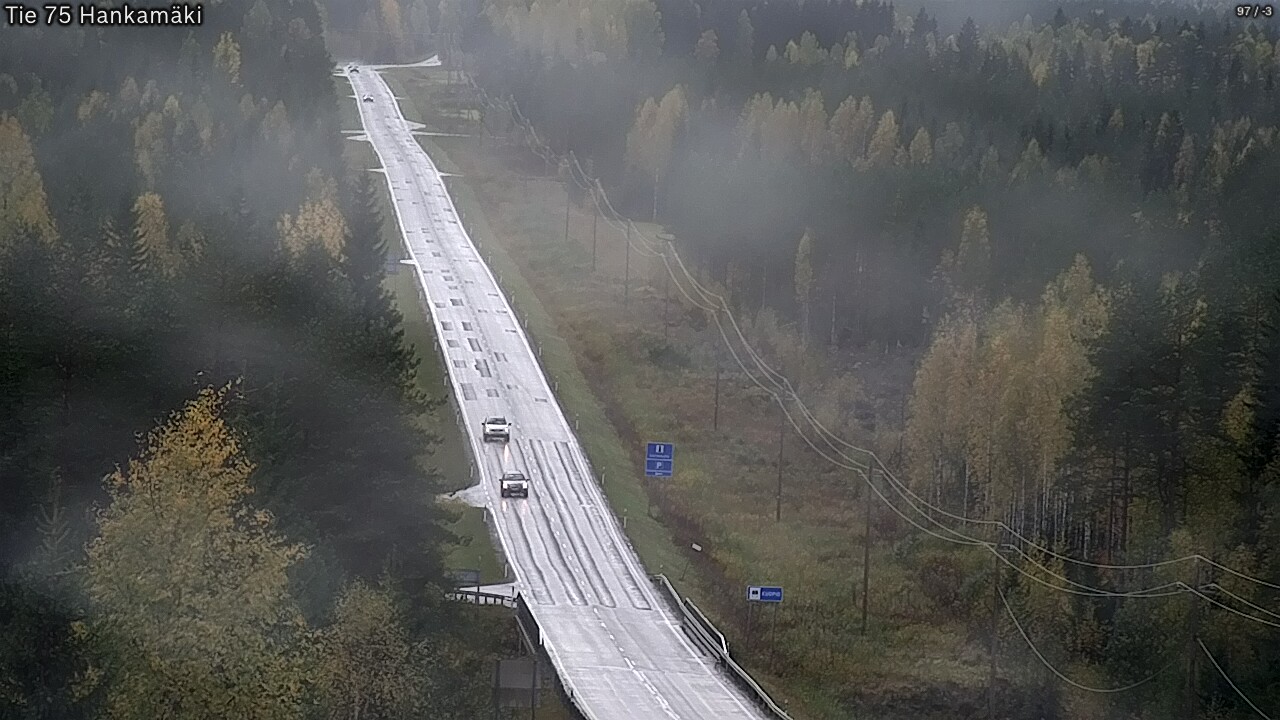 Weather Camera Image Road 75 Rautavaara, Hankamäki, Rautavaara, Pohjois-Savo