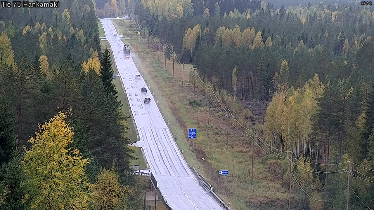 Kelikamerat Kuva Tie 75 Rautavaara, Hankamäki, Rautavaara, Pohjois-Savo
