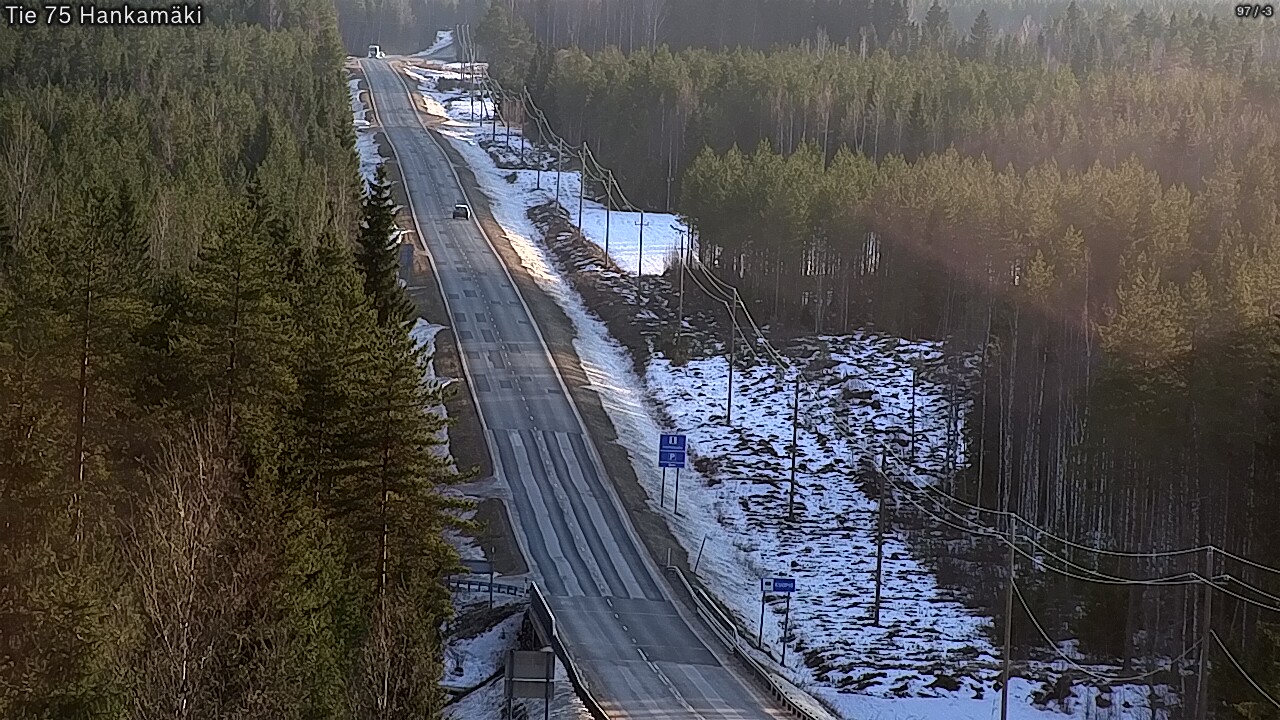 Kelikamerat Kuva Tie 75 Rautavaara, Hankamäki, Rautavaara, Pohjois-Savo