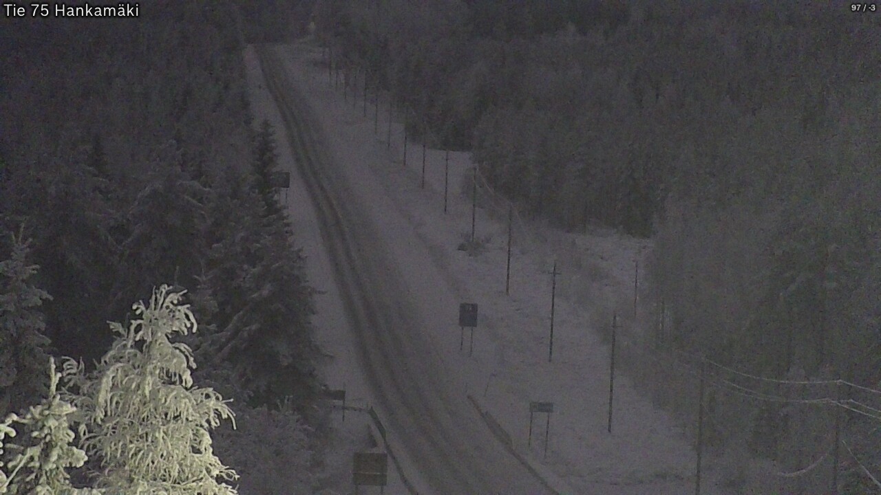 Kelikamerat Kuva Tie 75 Rautavaara, Hankamäki, Rautavaara, Pohjois-Savo