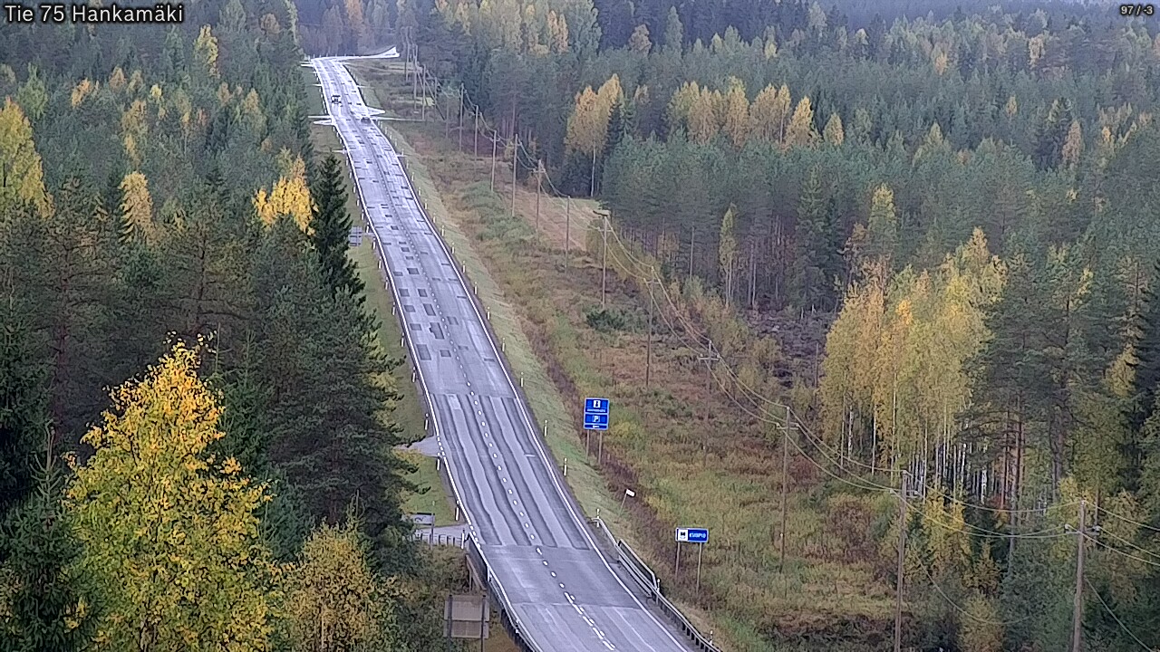 Kelikamerat Kuva Tie 75 Rautavaara, Hankamäki, Rautavaara, Pohjois-Savo