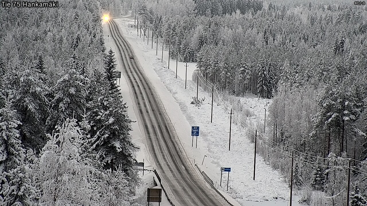 Kelikamerat Kuva Tie 75 Rautavaara, Hankamäki, Rautavaara, Pohjois-Savo