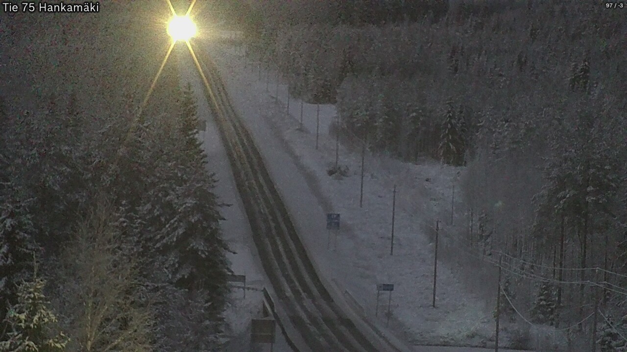 Kelikamerat Kuva Tie 75 Rautavaara, Hankamäki, Rautavaara, Pohjois-Savo