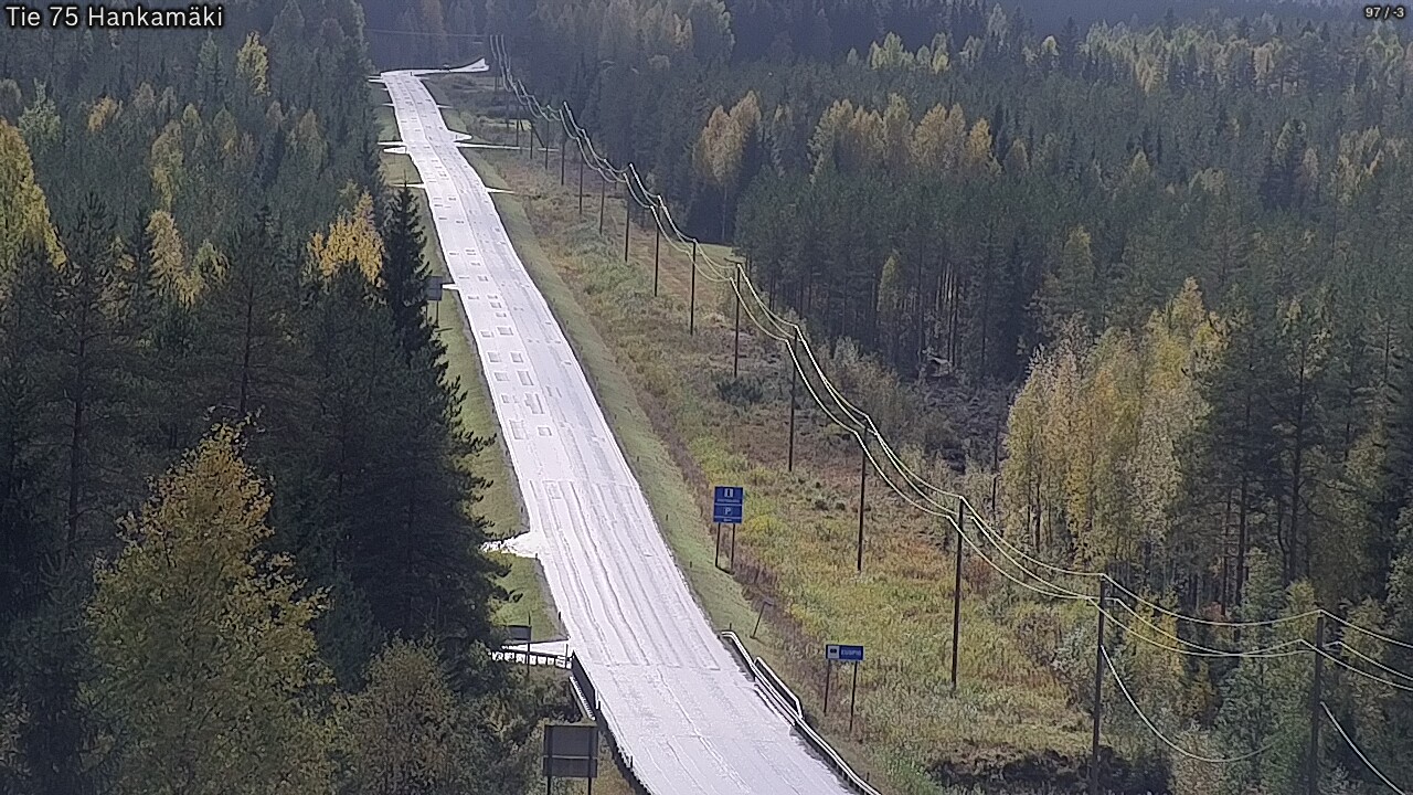 Kelikamerat Kuva Tie 75 Rautavaara, Hankamäki, Rautavaara, Pohjois-Savo