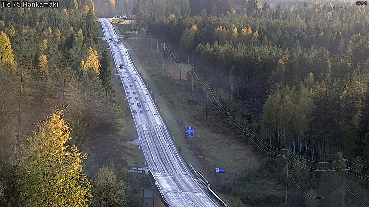 Kelikamerat Kuva Tie 75 Rautavaara, Hankamäki, Rautavaara, Pohjois-Savo