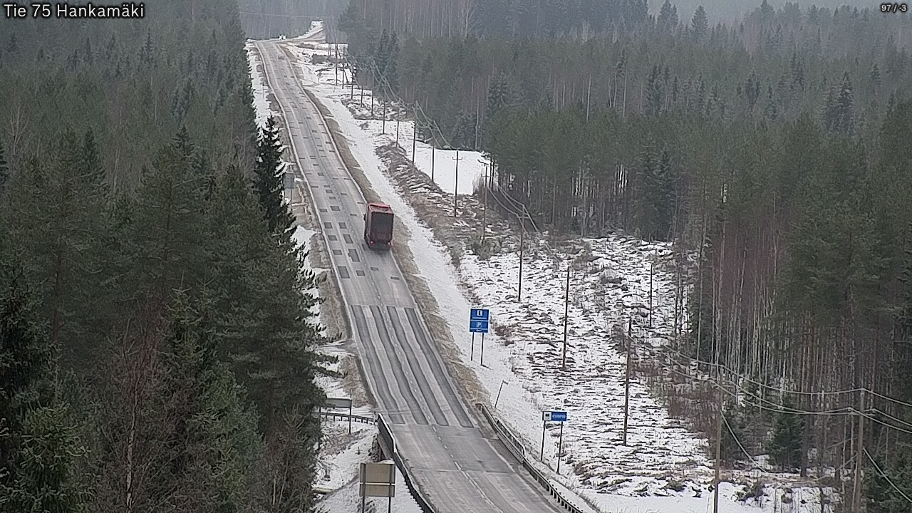 Kelikamerat Kuva Tie 75 Rautavaara, Hankamäki, Rautavaara, Pohjois-Savo