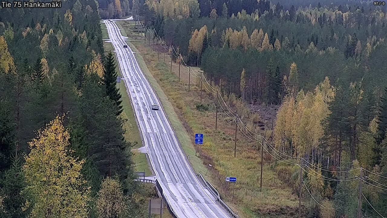 Weather Camera Image Road 75 Rautavaara, Hankamäki, Rautavaara, Pohjois-Savo