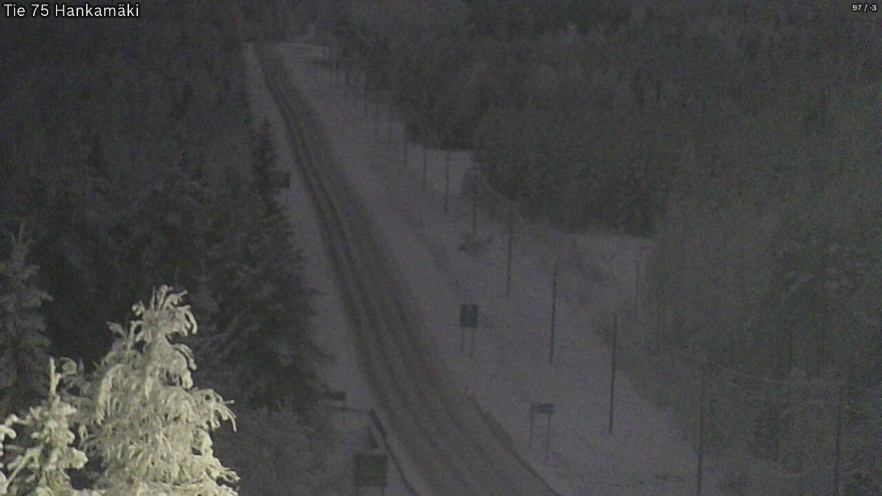 Kelikamerat Kuva Tie 75 Rautavaara, Hankamäki, Rautavaara, Pohjois-Savo