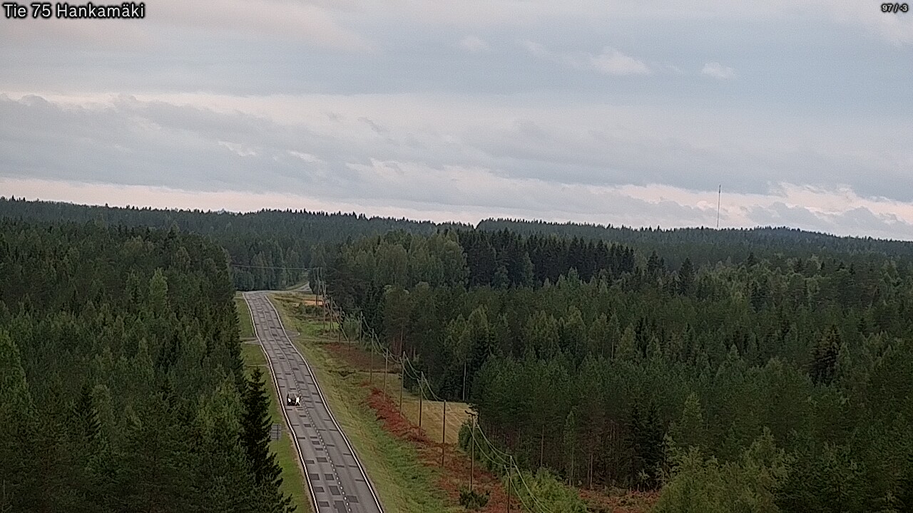 Kelikamerat Kuva Tie 75 Rautavaara, Hankamäki, Rautavaara, Pohjois-Savo