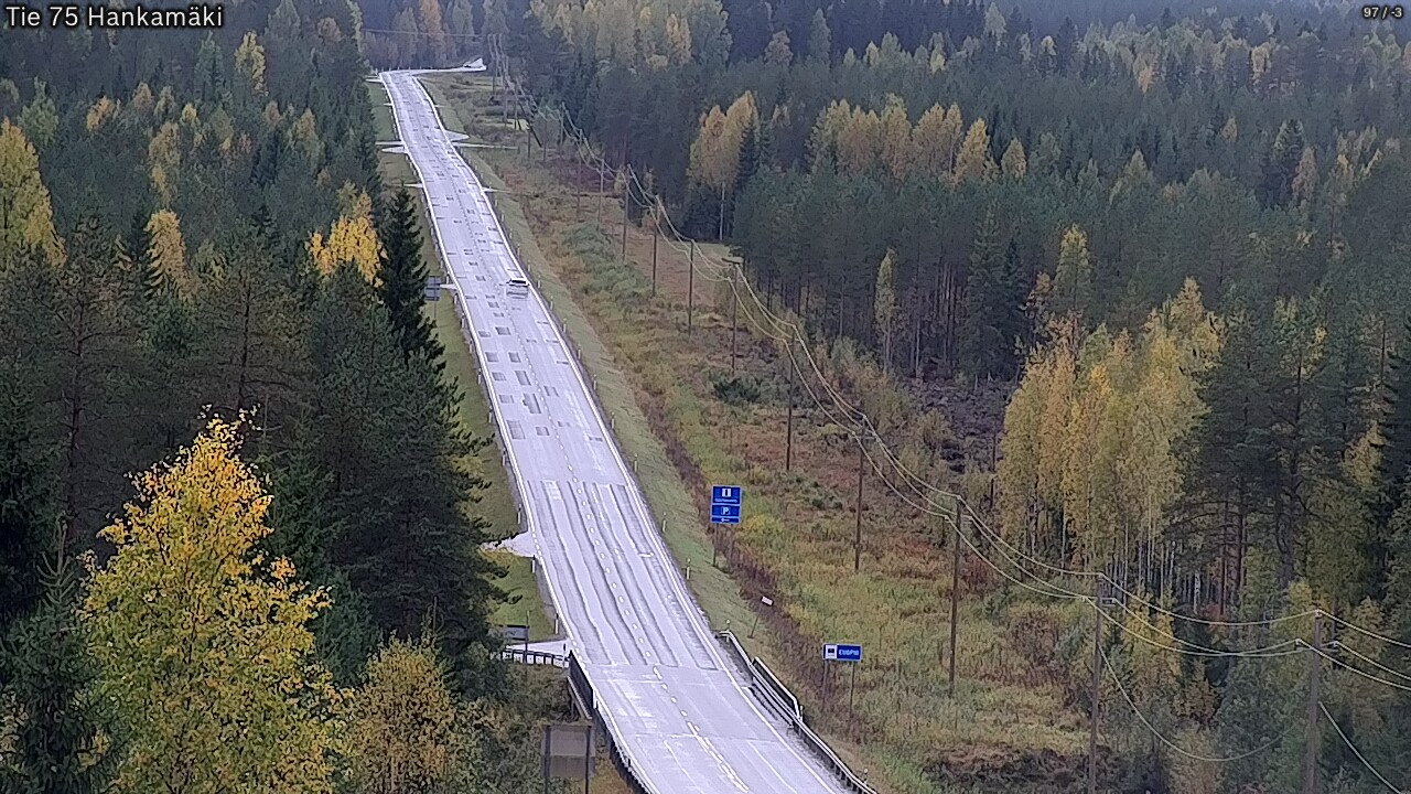 Kelikamerat Kuva Tie 75 Rautavaara, Hankamäki, Rautavaara, Pohjois-Savo