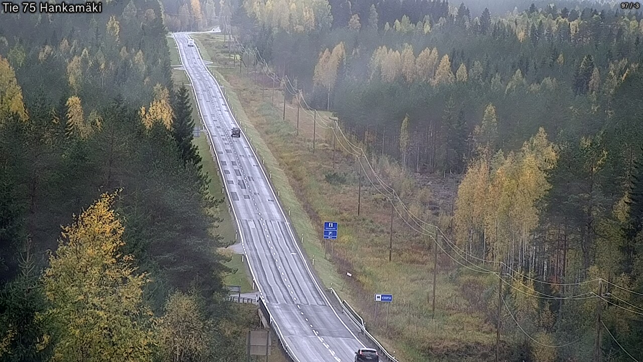 Weather Camera Image Road 75 Rautavaara, Hankamäki, Rautavaara, Pohjois-Savo