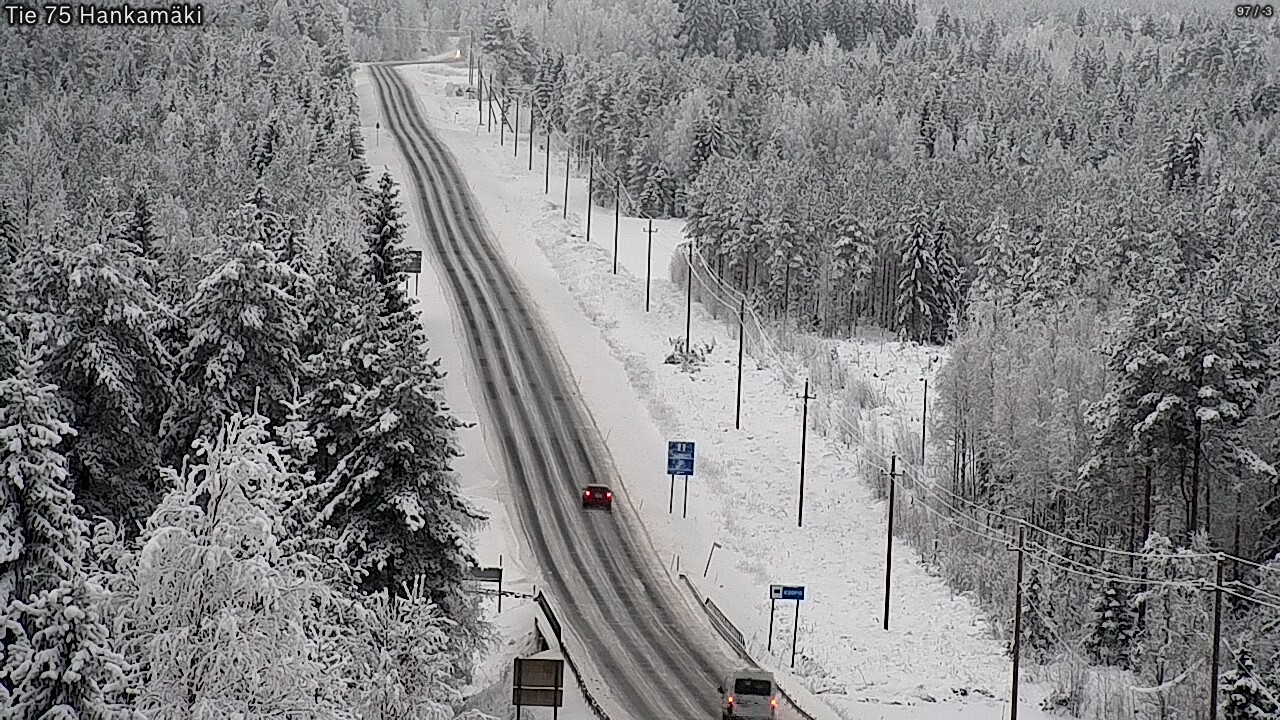 Kelikamerat Kuva Tie 75 Rautavaara, Hankamäki, Rautavaara, Pohjois-Savo