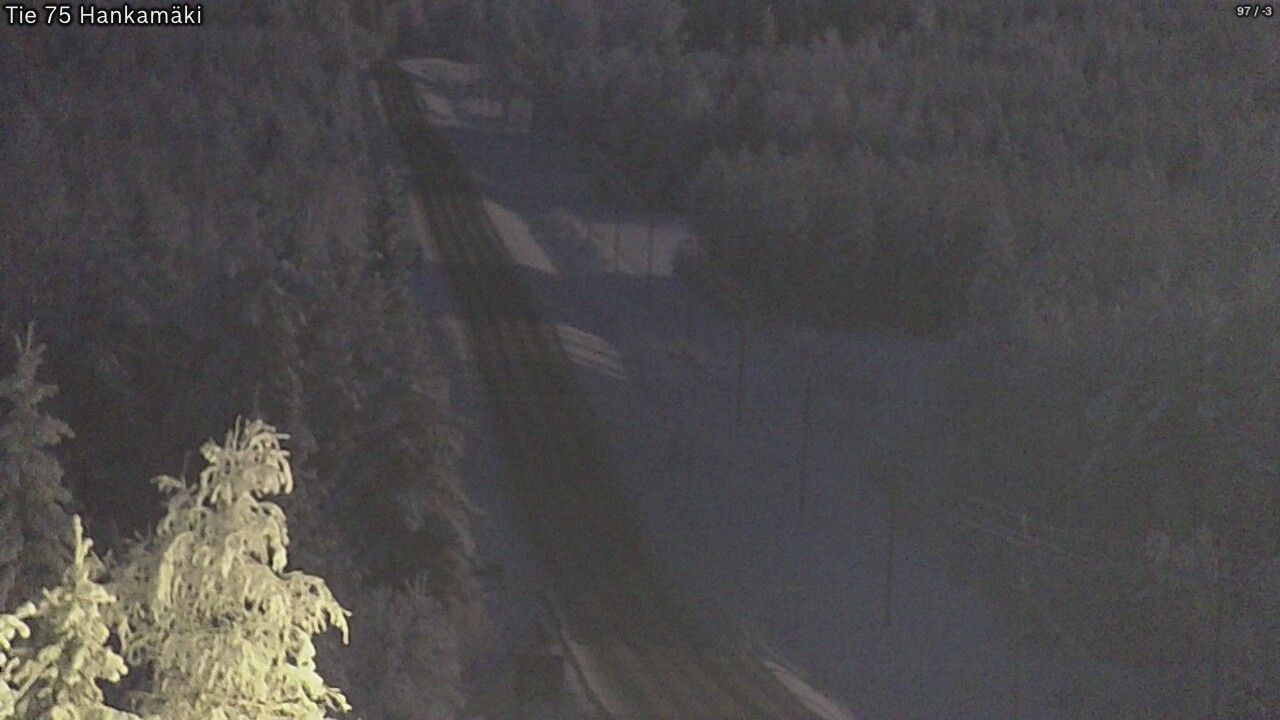 Weather Camera Image Road 75 Rautavaara, Hankamäki, Rautavaara, Pohjois-Savo