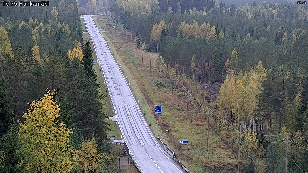 Kelikamerat Kuva Tie 75 Rautavaara, Hankamäki, Rautavaara, Pohjois-Savo