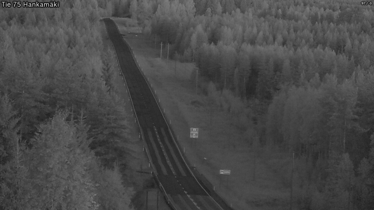 Kelikamerat Kuva Tie 75 Rautavaara, Hankamäki, Rautavaara, Pohjois-Savo