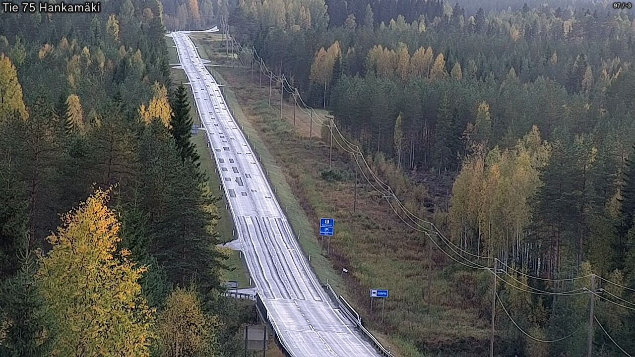 Kelikamerat Kuva Tie 75 Rautavaara, Hankamäki, Rautavaara, Pohjois-Savo