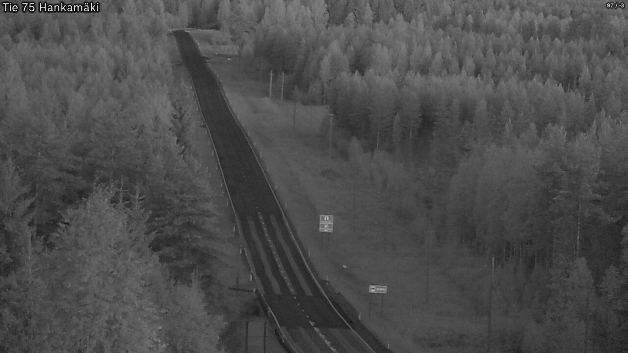 Kelikamerat Kuva Tie 75 Rautavaara, Hankamäki, Rautavaara, Pohjois-Savo